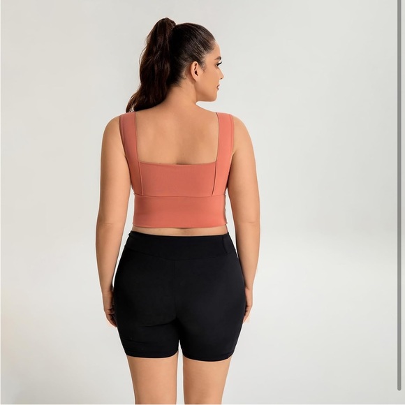 Wide Straps Sports Bra for Women High Support w/removable cups..medium.pink(NWT) - Picture 2 of 5